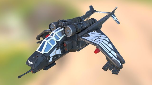 Warhammer 40K Valkyrie 3D Model