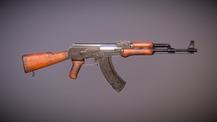 AK-47 | 'Kalashnikov's automatic rifle 3D Model