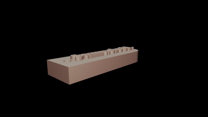 portachiavi Samuele Marelli 3G3 3D Model