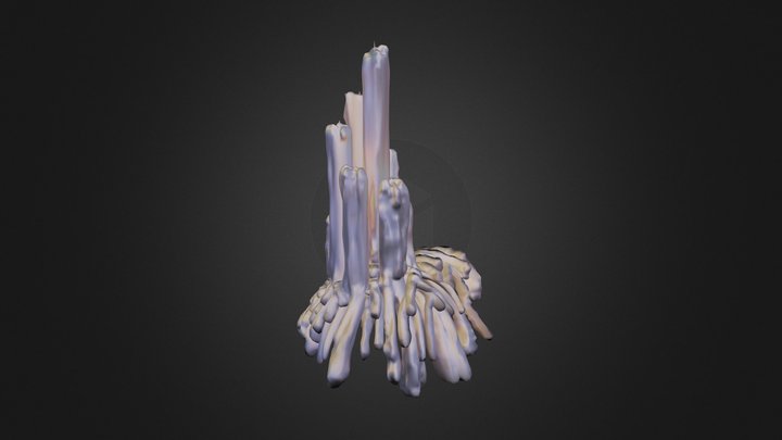 Candle Couture (White) 3D Model