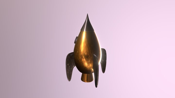 Toy rocket – Modelo 3D gratuito STL