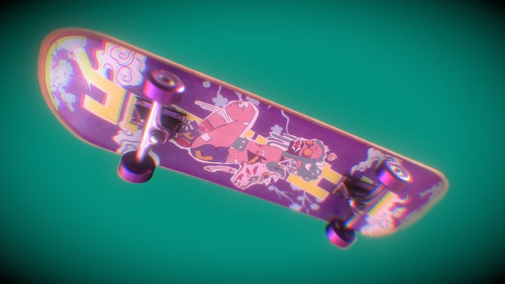 Skate 3D Model