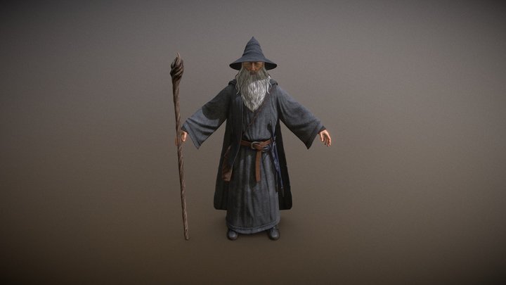 Gandalf 3D Model