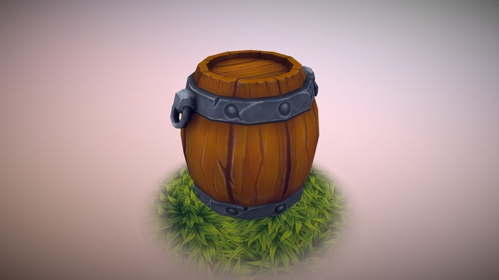 Barrel 3D Model