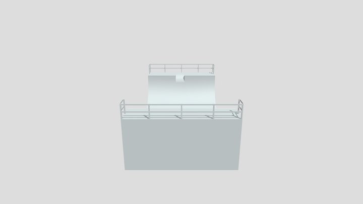 Halfpipe Export – Free 3D Model STL