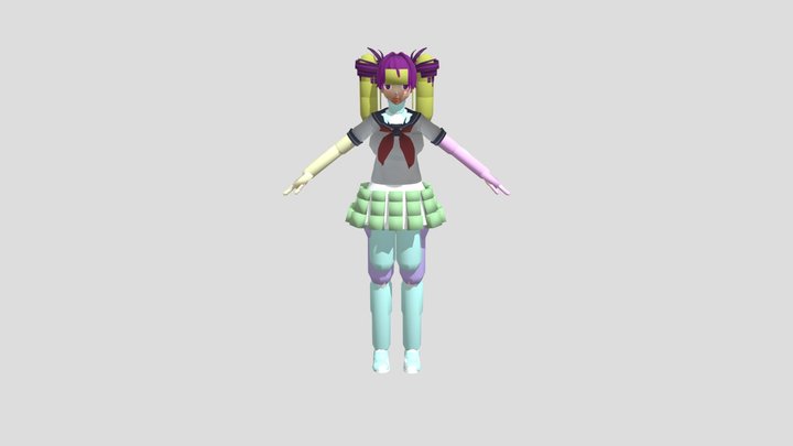 Old Kokona Haruka YANSIM - Download Free 3D model by Enzogolcalves