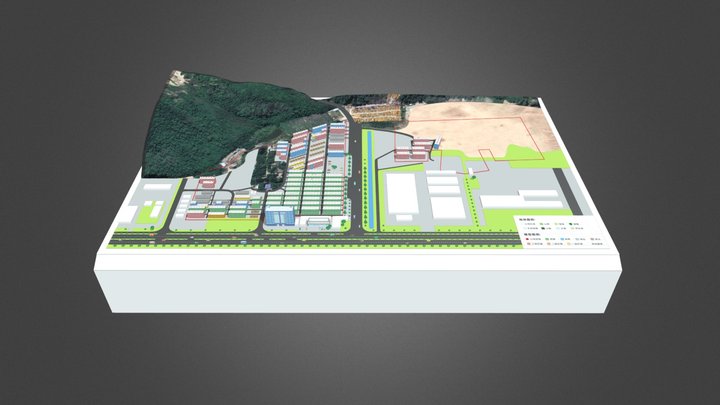 沙盘 4-11 3D Model