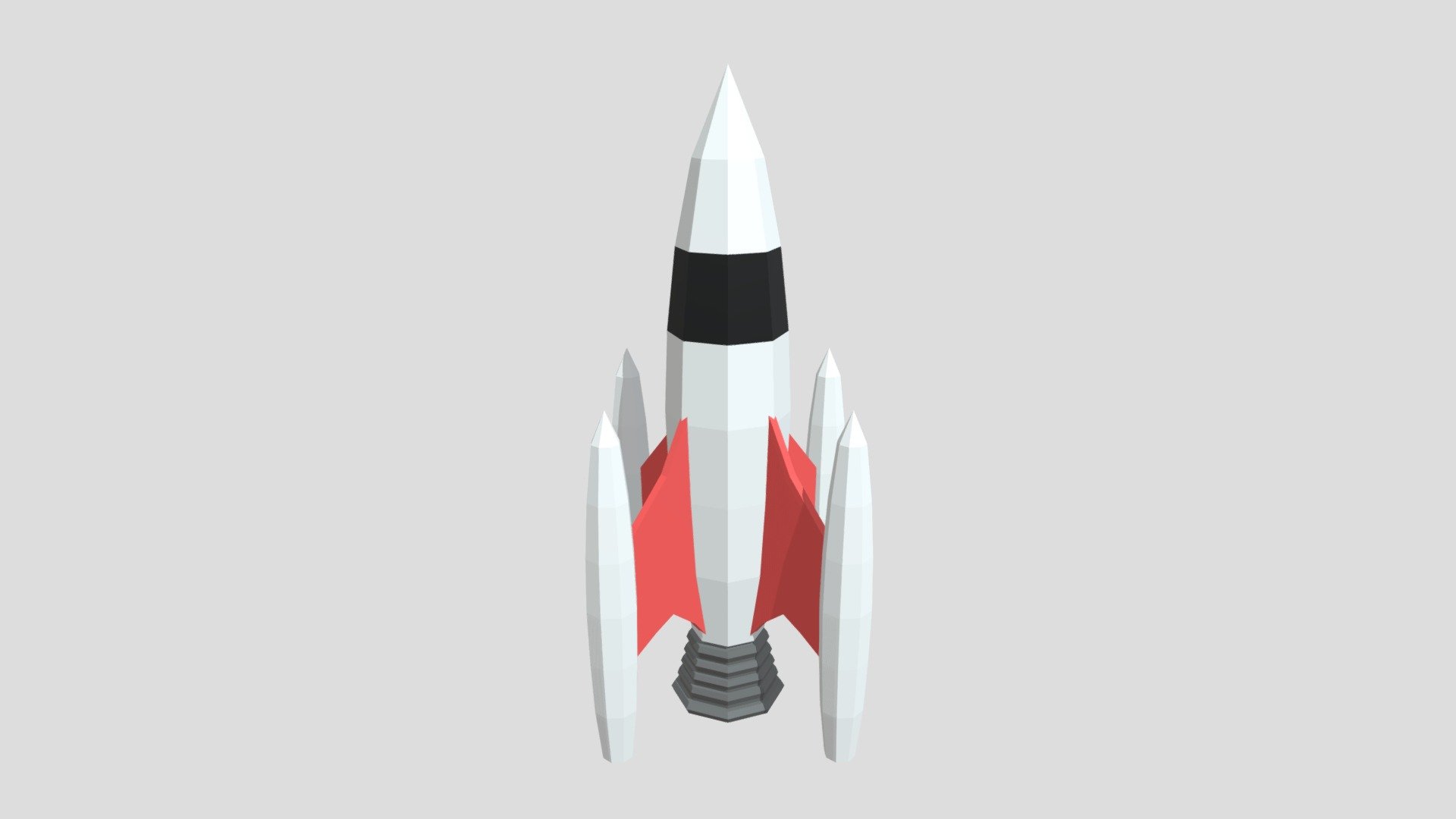 Rocket - 3D model by dhimasdc9 [bc795de] - Sketchfab