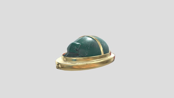 Scarab Pendant 3D Model