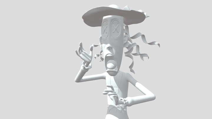 Coraline/地14道門 3D Model