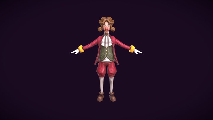 Lackey 3D Model
