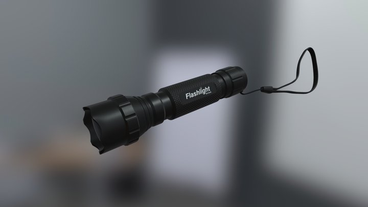 Flashlight 3D Model