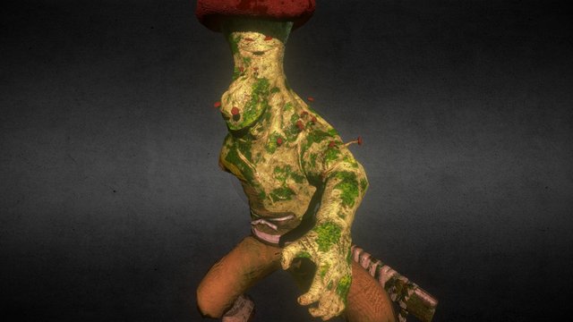 Gusok the Trampler 3D Model