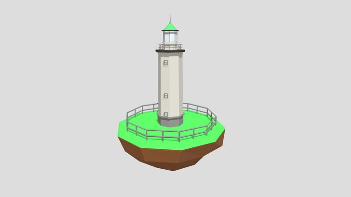 Old Lighthouse 3D Model