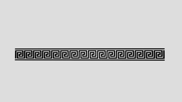 Greek Pattern 3D Model