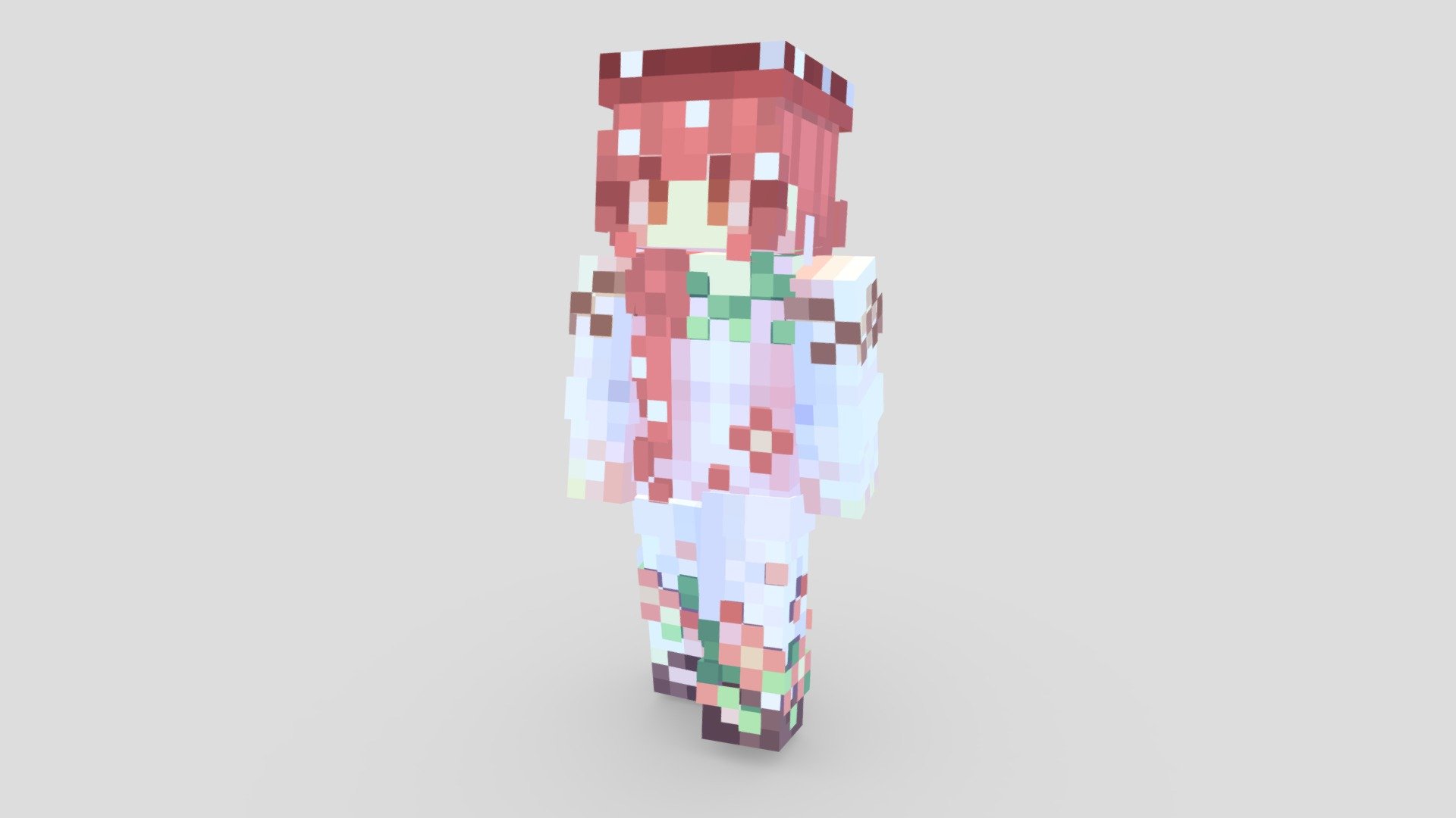 shroomie_girl - 3D model by Choconuggit [bc7e580] - Sketchfab