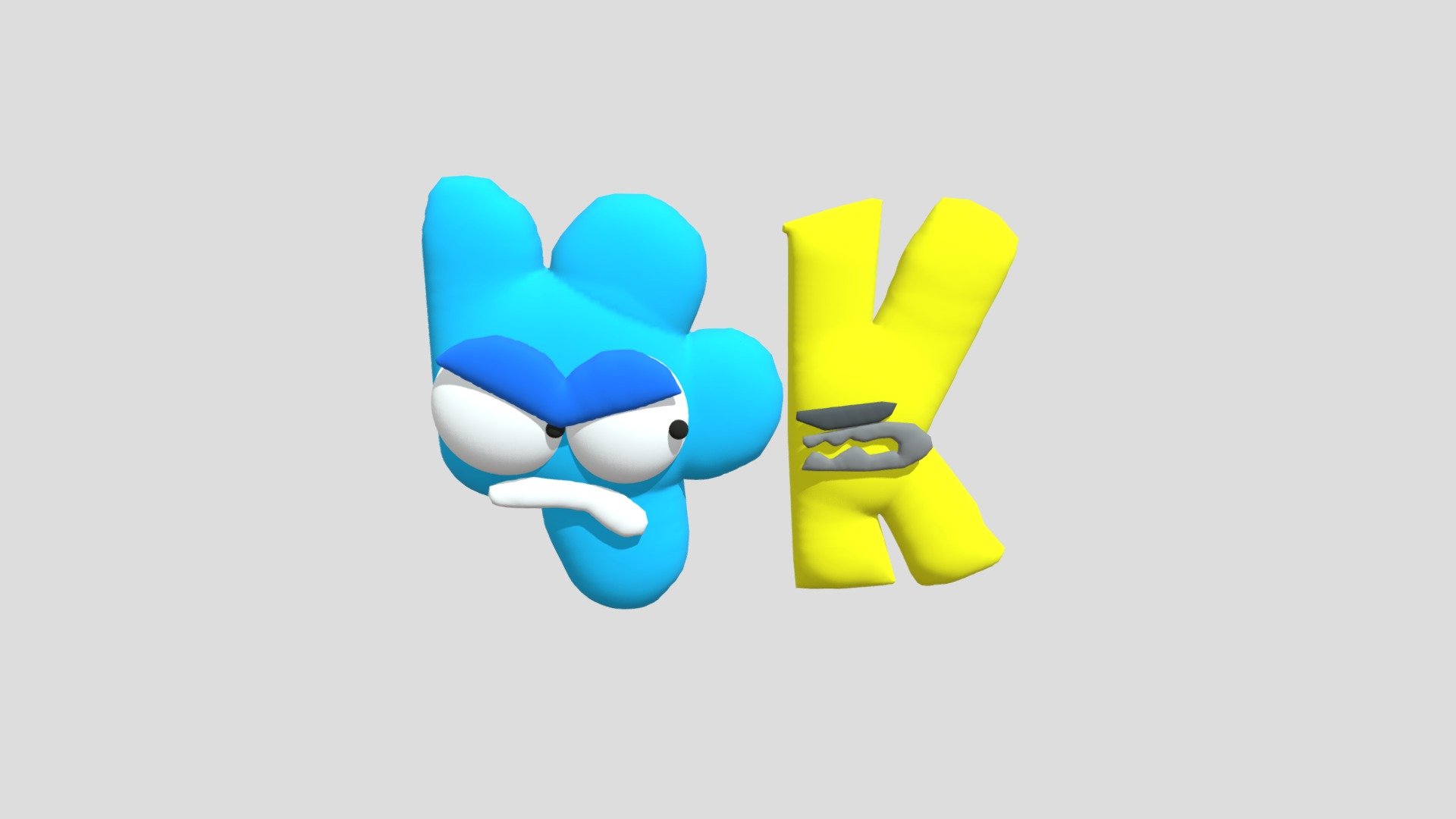 Y Does Yelling (Alphabet Lore) - Download Free 3D model by aniandronic  (@aniandronic) [e17fdd4]
