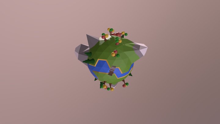 Little Planet 3D Model