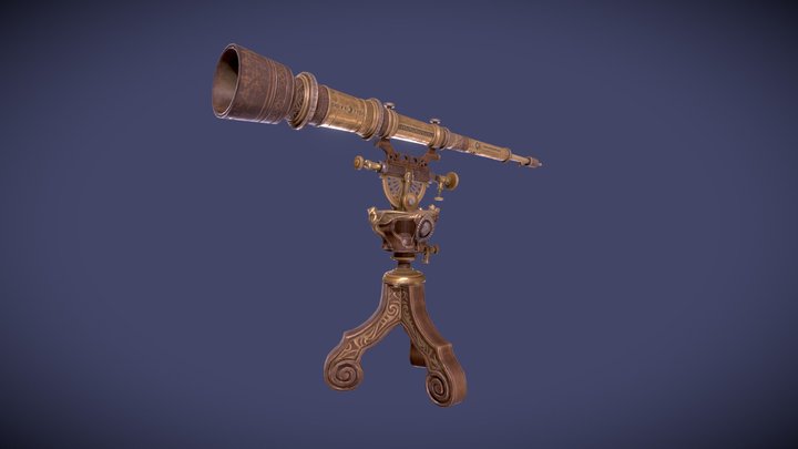 Telescope 3D Model