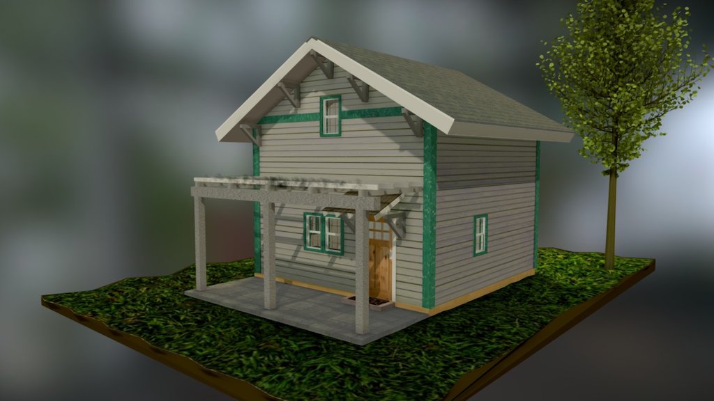 Ballard House 3D Model By Townhill Bc8120a Sketchfab   1024x576 