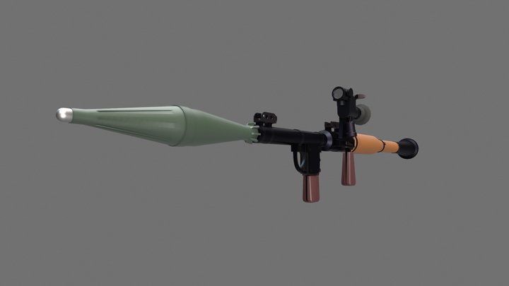 RPG7 Draft HW 3D Model
