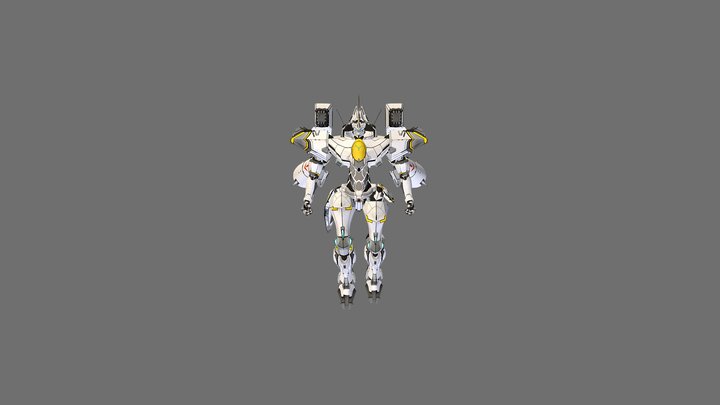 Mecha 3D Model