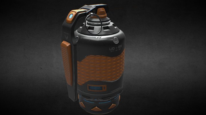 Universal Grenade 3D Model