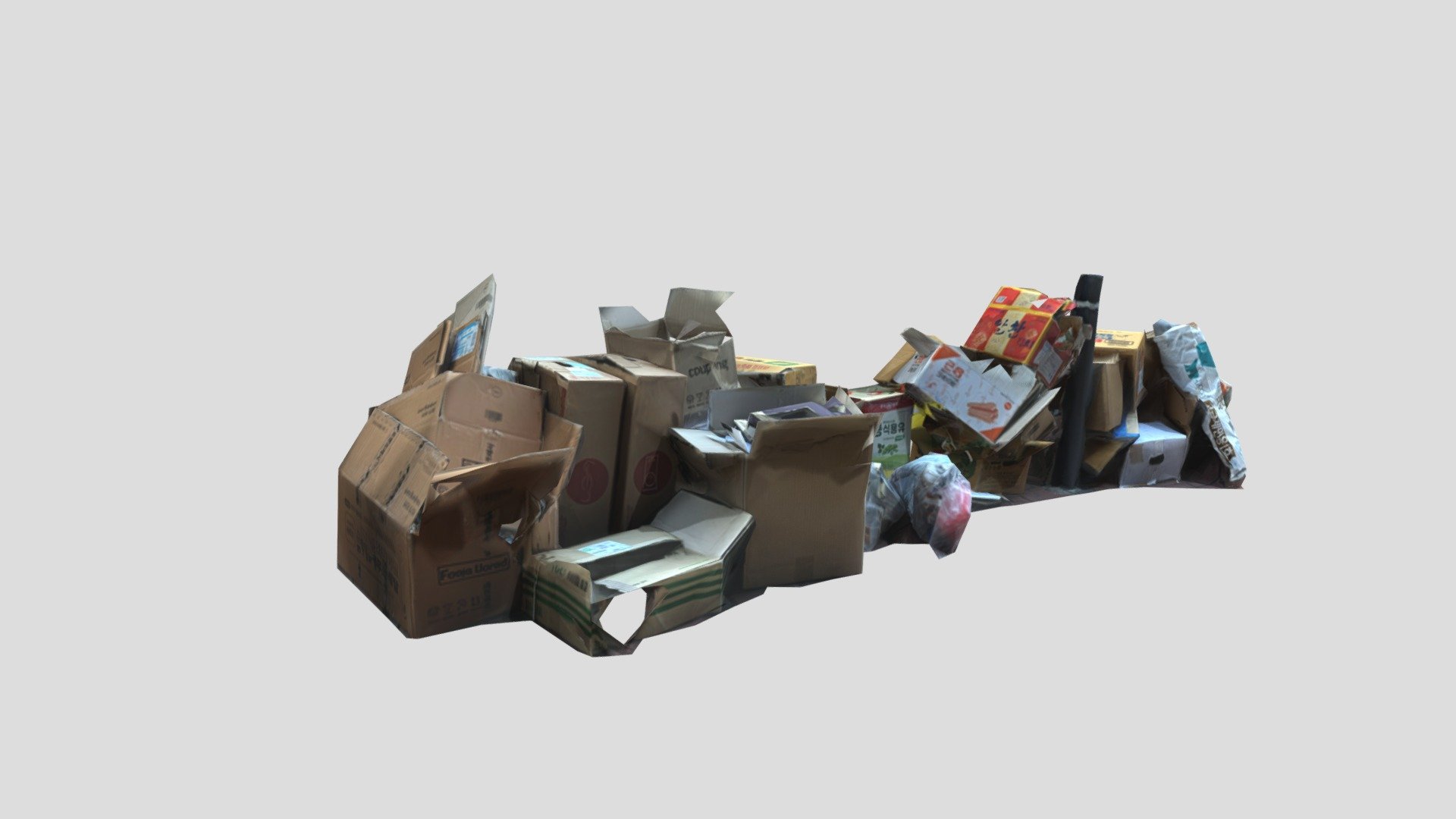 모래내 박스더미 — Sketchfab embed 3D viewer