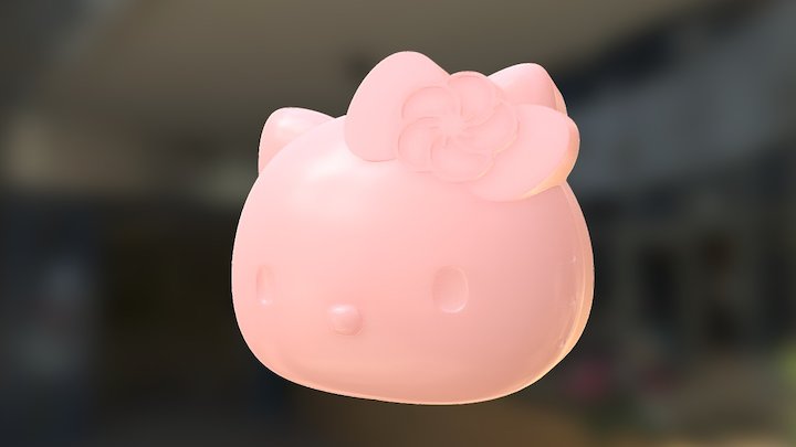 Hello Kitty手工皂 3D Model