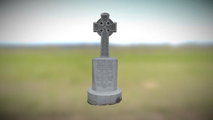 Skeleton Park Monument 3D Model