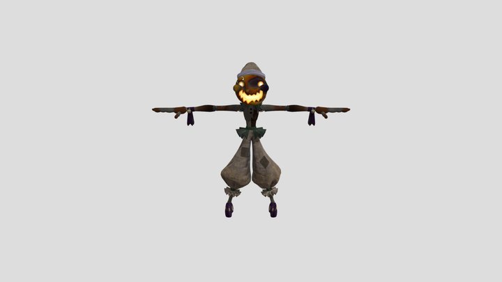 Jack-o-Moon (UPDATED) 3D Model