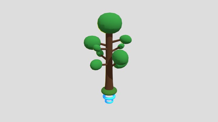 дуб 3D Model