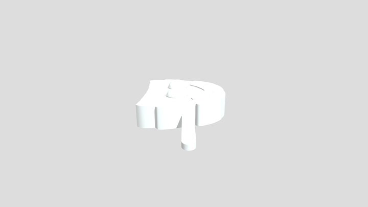 The Huggy Wuggy Popsicle 3D Model
