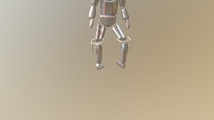 Orc Walk In Place (2) 3D Model
