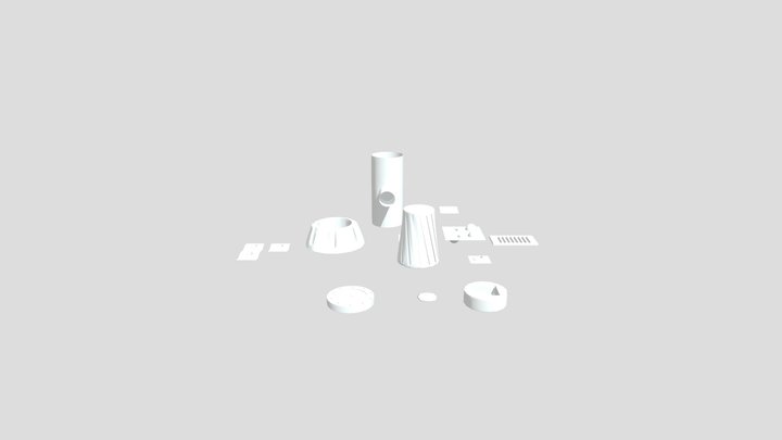 Hardsurface Thing 3D Model
