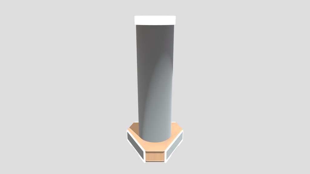 Lampus Led Desk Column
