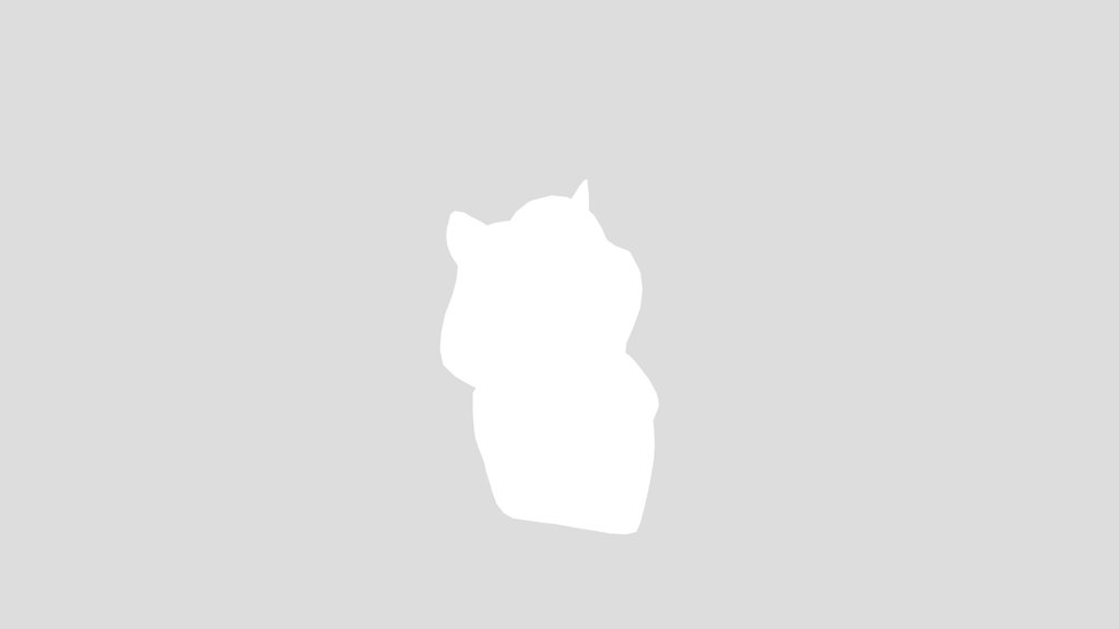 Sitting Cat Steel Statue