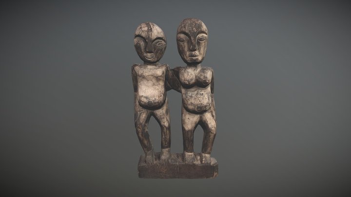 Tanzanian sculpture from Zanzibar 3D Model