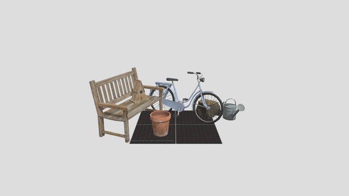 DAE 5 Finished props - Grandma's House 3D Model