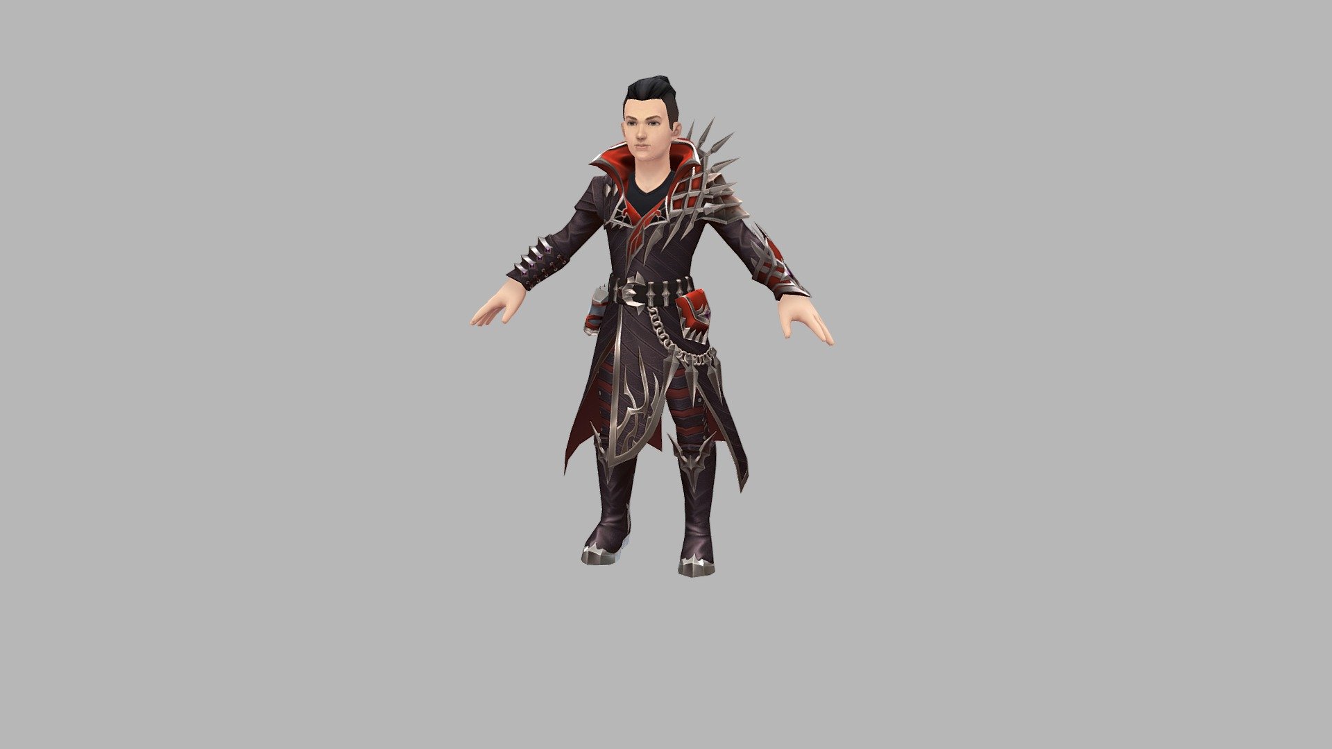 Royal Quest Vampire Costume 3D model by Koppel Stepan (stkopp) [bc8d7f1] Sketchfab
