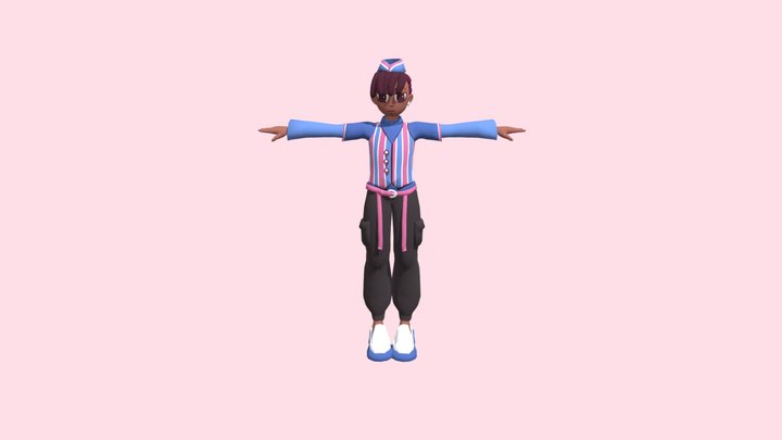 Ice cream vendor 3D Model