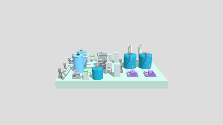 b 3D Model