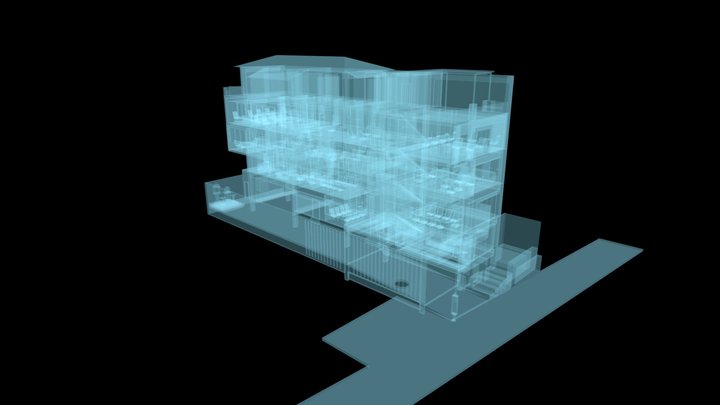 Piramid Office Bangkok 3D Model