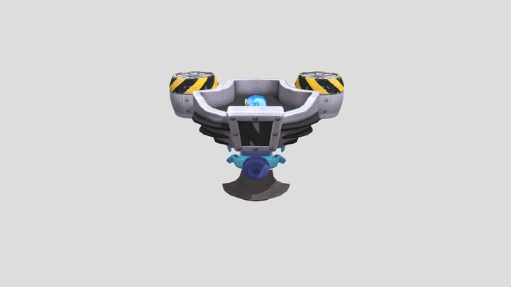 Nina Cortex (OtR!) [Frosty] 3D Model