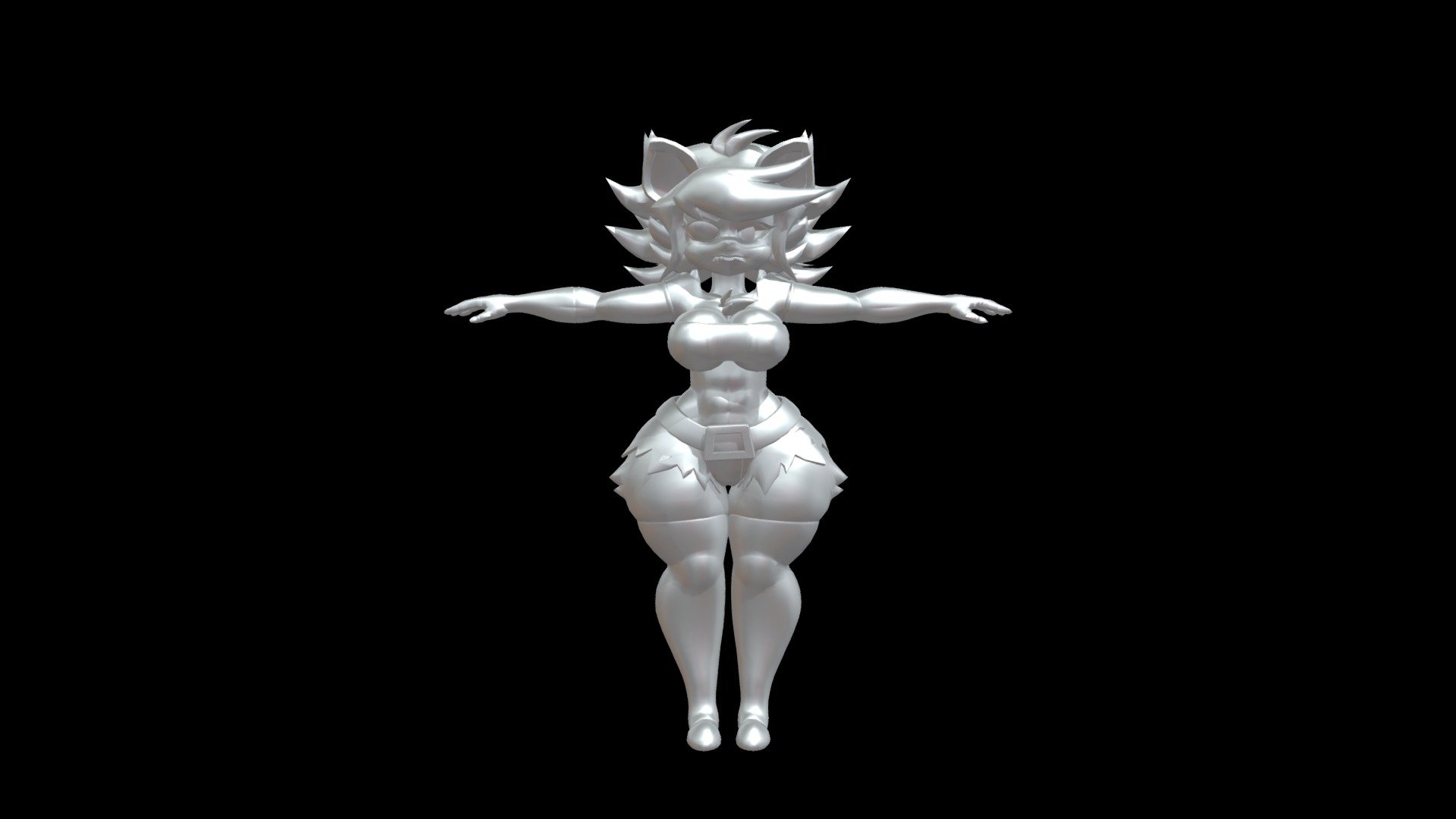 Fexa from fnia [NSFW] (No textures) - Download Free 3D model by ...