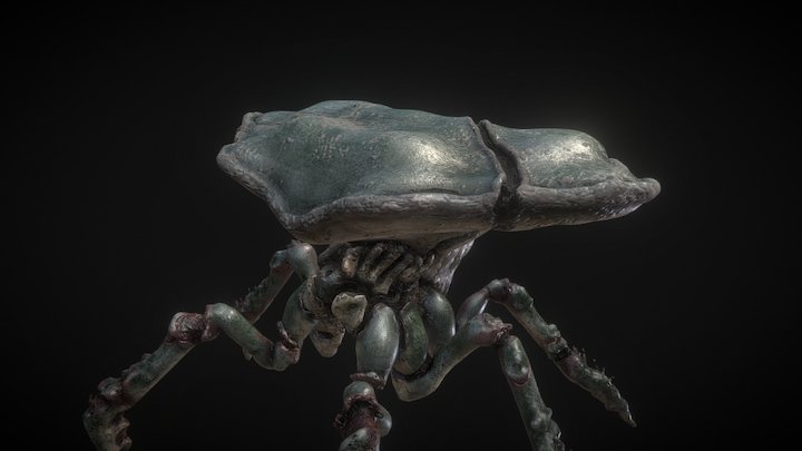 Mega Crab 3D Model