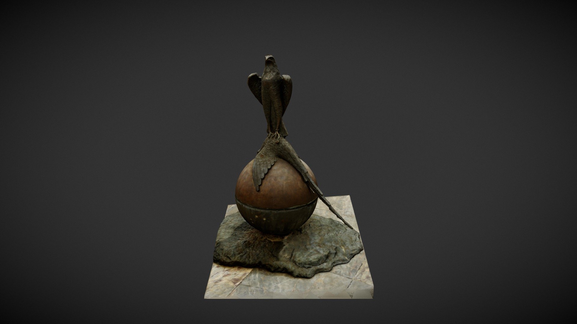 "KhoKhobi da Mimino" Statue