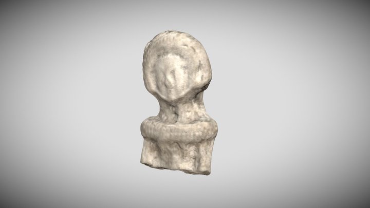 Figurka kobieca z XIV/XV w. 3D Model
