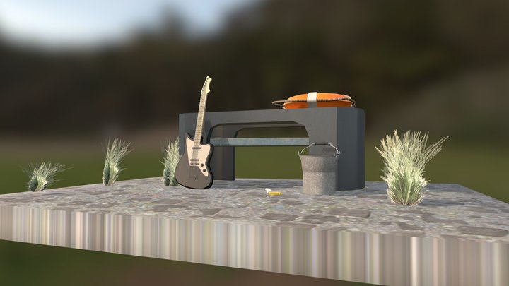DAE 5 Finished props - By the Ocean 3D Model