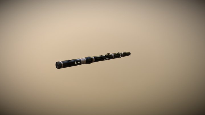 Flute V10skfab 3D Model